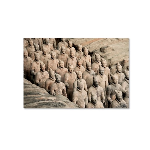Trademark Fine Art Philippe Hugonnard 'Terracotta Army IV' Canvas Art, 30x47 - PH0340-C3047GG