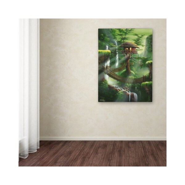 Trademark Fine Art Geno Peoples 'Lofty Perch Sequel' Canvas Art, 35x47 - ALI19626-C3547GG