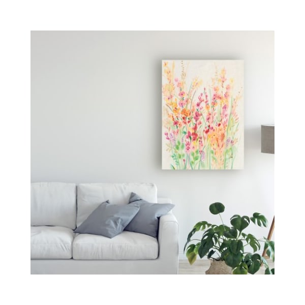 Trademark Fine Art Tim Otoole 'Brilliant Floral I' Canvas Art, 14x19 - WAG09964-C1419GG