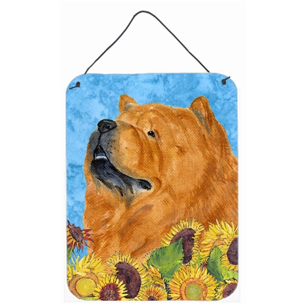 Carolines Treasures 12 x 16 in. Chow Chow Aluminum Metal Wall and Door Hanging Prints - SS4135DS1216