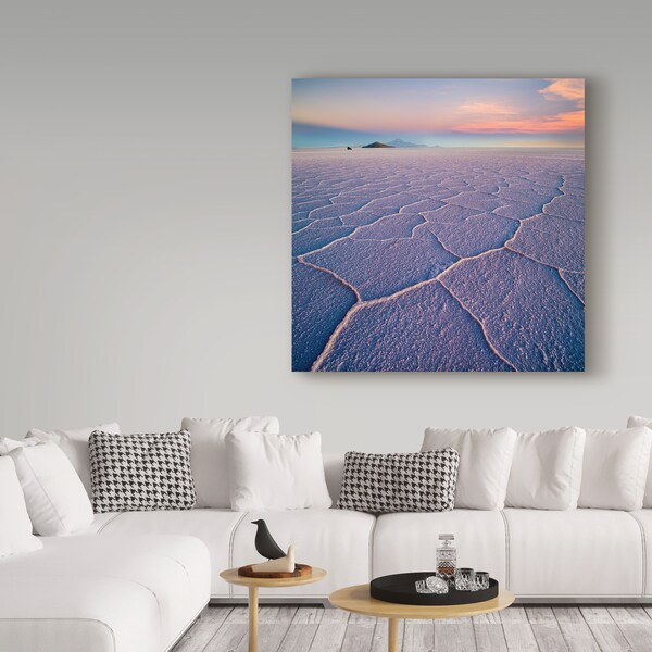 Trademark Fine Art Ignacio Palacios 'Salar De Uyuni' Canvas Art, 35x35 - 1X06198-C3535GG