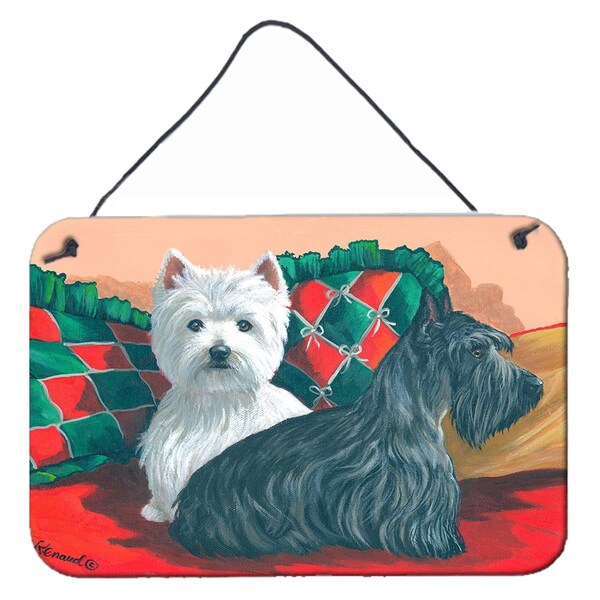 Carolines Treasures 8 x 12 in. Westie & Scottie Great Scots Wall or Door Hanging Prints - PPP3277DS812