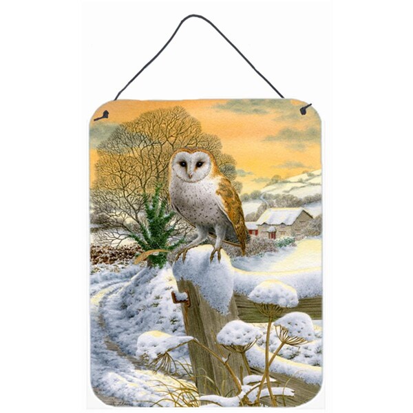 Jensendistributionservices Sunset Barn Owl Wall and Door Hanging Prints - MI2556515
