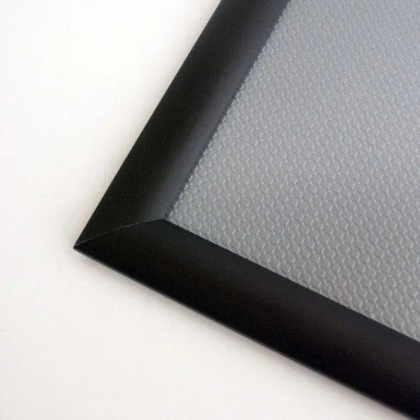 M&T Displays Snap Frame 36 in. X 48 in. Poster Size, 1.25 in. Black, Mitred Corner - UCN325B036X2990