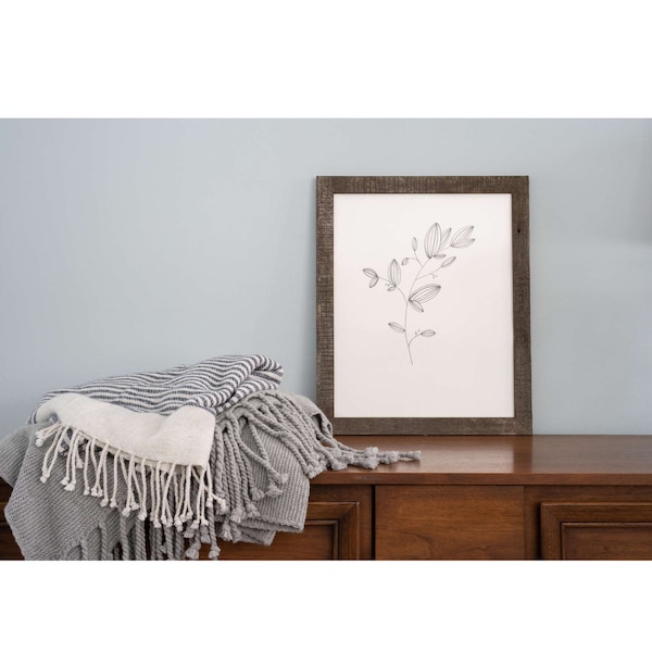 Barnwoodusa Rustic Farmhouse Reclaimed 8x10 Picture Frame (Espresso) - 672713219590