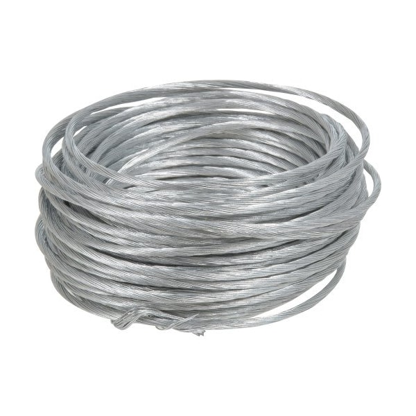 Hillman HILLMAN Steel-Plated Silver Braided Picture Wire 40 lb 1 pk - 121112
