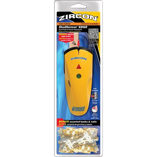 Zircon Zircon 65946 5.33 in. L X 2.14 in. W Stud Sensor Edge Picture Kit 3/4 in. 1 pc - 65946