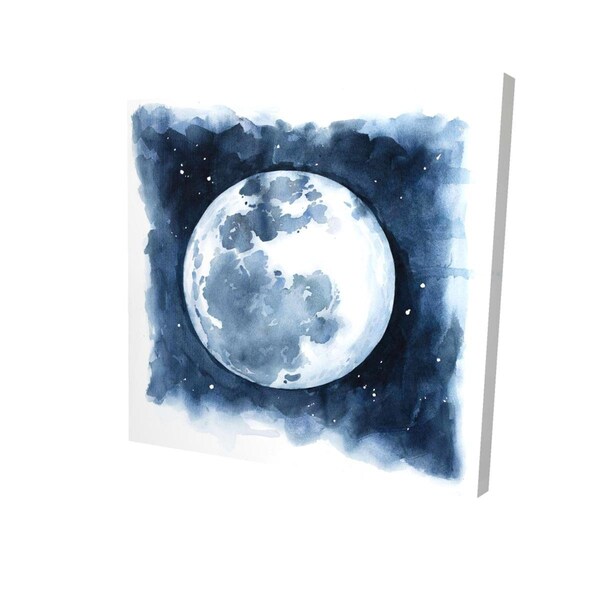 Begin Home Decor 32 x 32 in. Satellite View of the Earth-Print on Canvas - 2080-3232-EA9