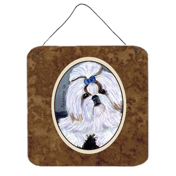 Micasa Shih Tzu Aluminium Metal Wall Or Door Hanging Prints - MI239410