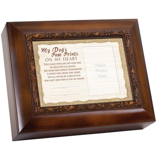 Dicksons Dicksons UN14 Breavement PET URN - My Dogs Paw Prints - UN14