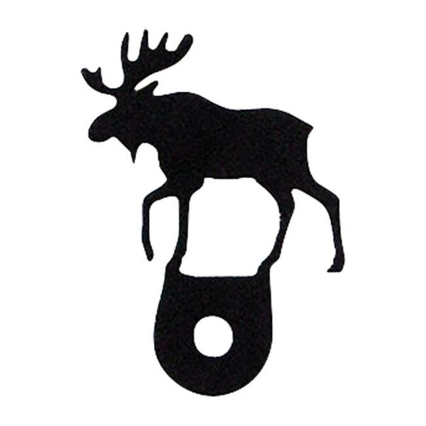Village Wrought Iron Village Wrought Iron DHK-19 Moose Door Silhouette - DHK-19
