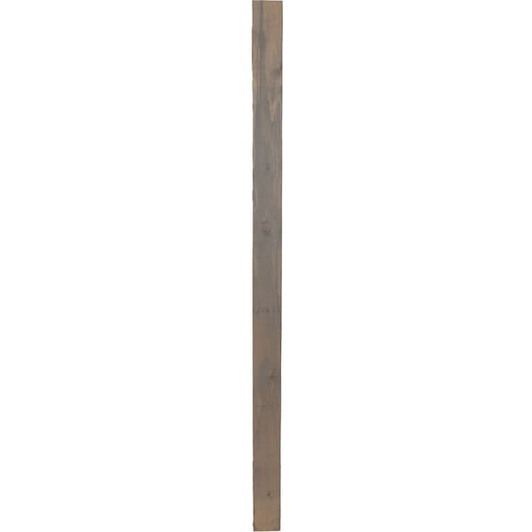 Ekena Millwork 15"W x 72"H x 3 1/2"D Vintage Farmhouse 5 Rung Ladder, Barnwood Decor Collection, Reclaimed Grey - DECR015X072X04LDRGY