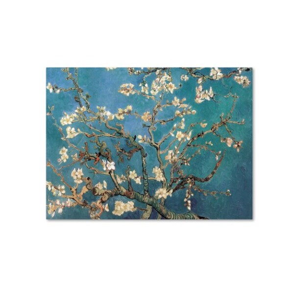 Trademark Fine Art Vincent van Gogh 'Almond Blossoms' Canvas Art, 24x32 - M0001-C2432GG