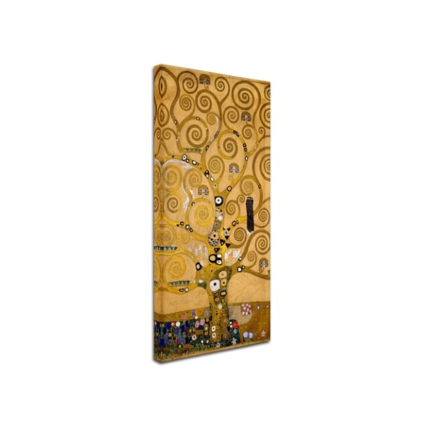 Trademark Fine Art Gustav Klimt 'Tree of Life Soclet Frieze 1905' Canvas Art, 16x32 - BL01454-C1632GG