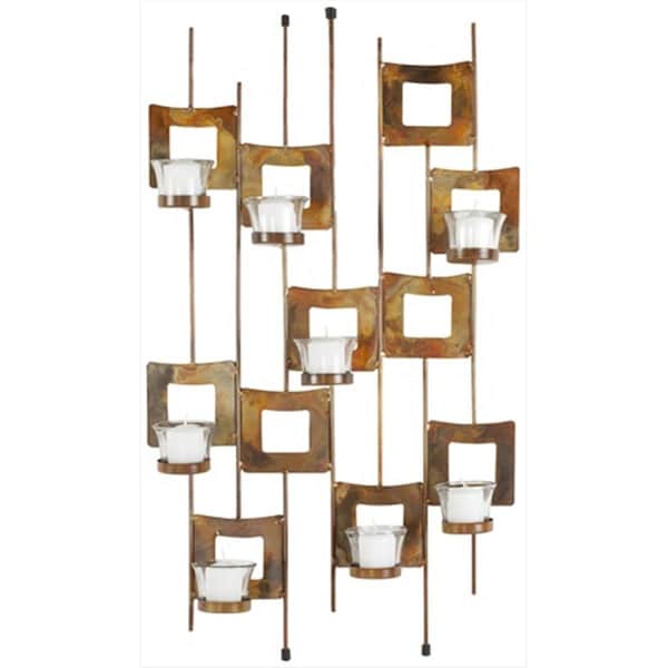 Safavieh Votive Wall Decor Burnt Copper With Clear Painted Coat - WDC1017A