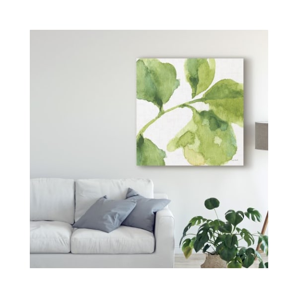 Trademark Fine Art Lisa Audit 'Blue And Green Garden Vii' Canvas Art, 35x35 - WAP09522-C3535GG
