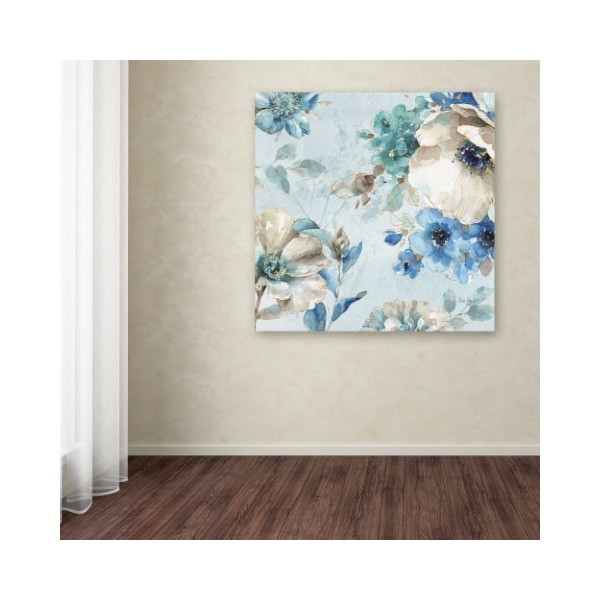 Trademark Fine Art Lisa Audit 'Indigold X' Canvas Art, 35x35 - WAP0538-C3535GG