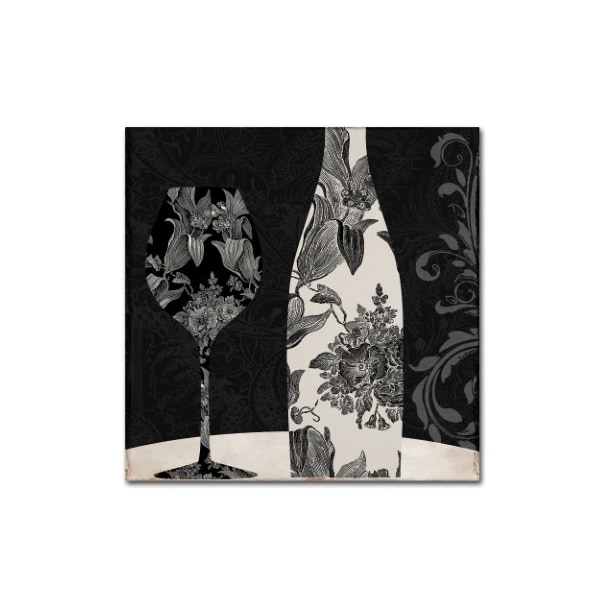 Trademark Fine Art Color Bakery 'Vin Elegant I' Canvas Art, 35x35 - ALI4324-C3535GG
