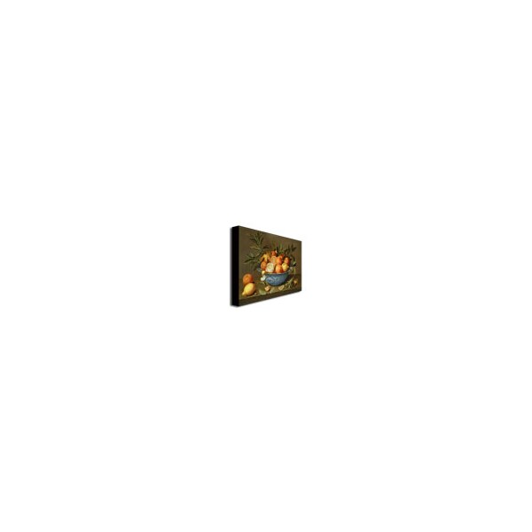 Trademark Fine Art Jacob van Hulsdonck 'Still Life with Oranges' Canvas Art, 35x47 - BL0721-C3547GG