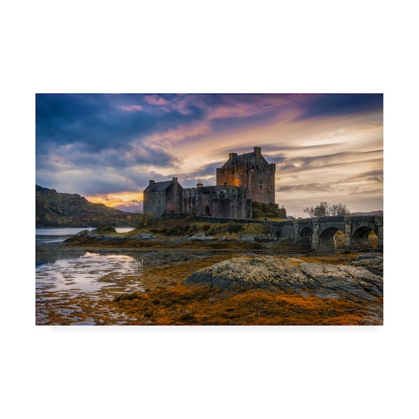 Trademark Fine Art Adrian Popan 'Halloween Colors' Canvas Art, 12x19 - 1X09010-C1219GG