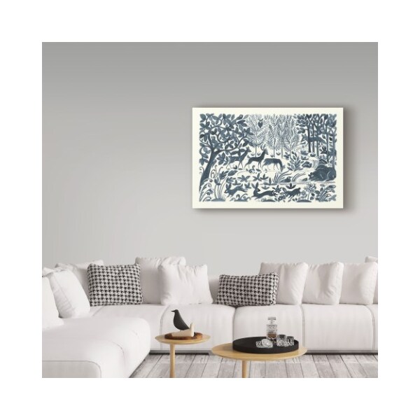 Trademark Fine Art Miranda Thomas 'Forest Life II' Canvas Art, 12x19 - WAP02680-C1219GG