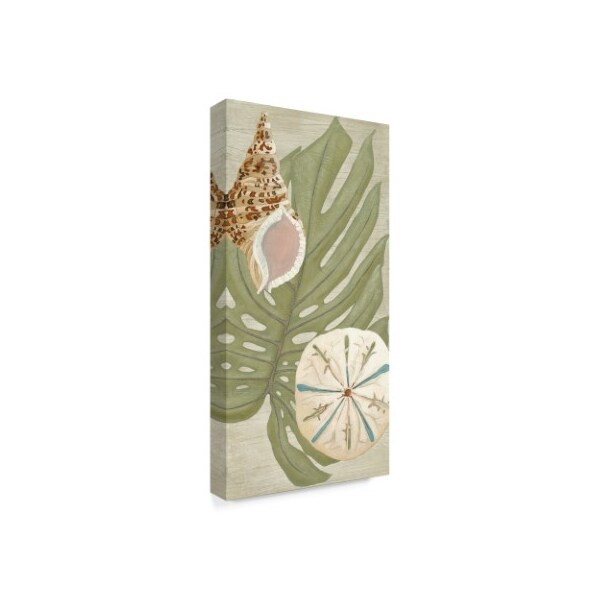 Trademark Fine Art June Erica Vess 'Palm Beach Iv' Canvas Art, 12x24 - WAG05983-C1224GG