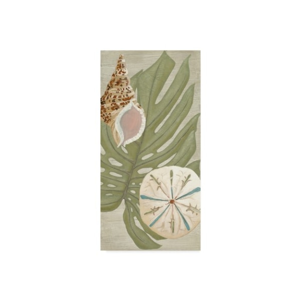 Trademark Fine Art June Erica Vess 'Palm Beach Iv' Canvas Art, 12x24 - WAG05983-C1224GG