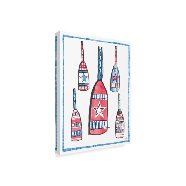 Trademark Fine Art Melissa Averinos 'Coastal Americana Iii' Canvas Art, 14x19 - WAP04677-C1419GG