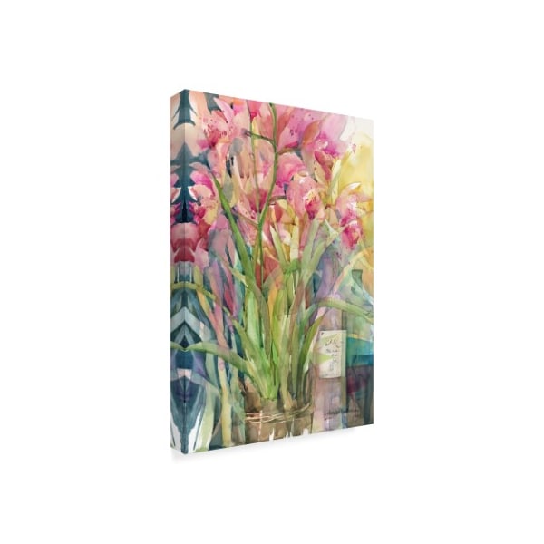 Trademark Fine Art Annelein Beukenkamp 'Orchid Gathering' Canvas Art, 12x19 - ALI38248-C1219GG