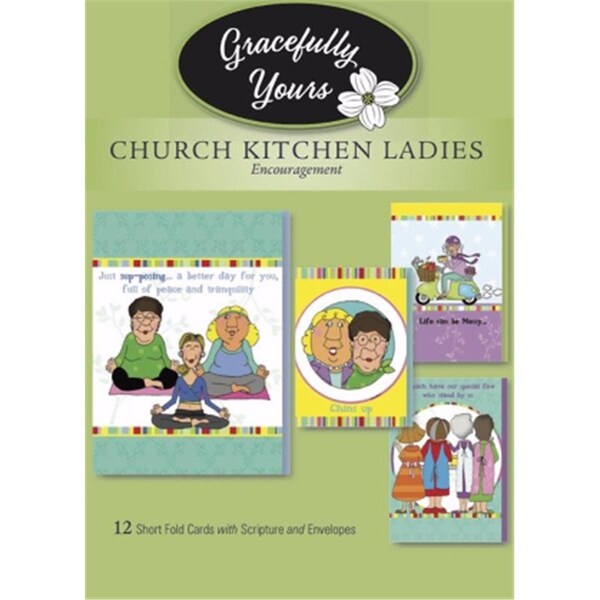 Artbeat Of America Card-Boxed-Encouragement-Church Kitchen Ladies No. 148, 12PK - 203262