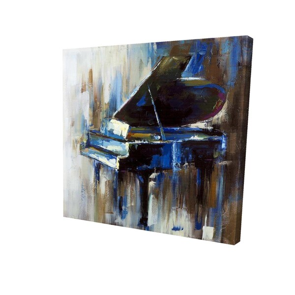 Fondo 16 x 16 in. Abstract Grand Piano-Print on Canvas - FO2792297