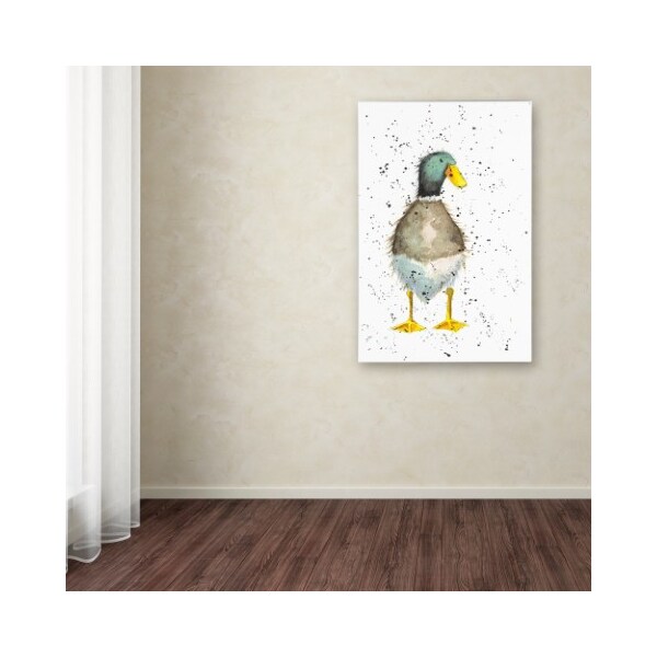 Trademark Fine Art Michelle Campbell 'Duck 2' Canvas Art, 22x32 - ALI10873-C2232GG