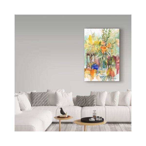 Trademark Fine Art Annelein Beukenkamp 'Blue Bottle' Canvas Art, 16x24 - ALI38247-C1624GG
