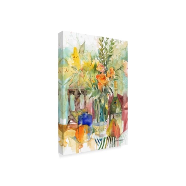 Trademark Fine Art Annelein Beukenkamp 'Blue Bottle' Canvas Art, 16x24 - ALI38247-C1624GG