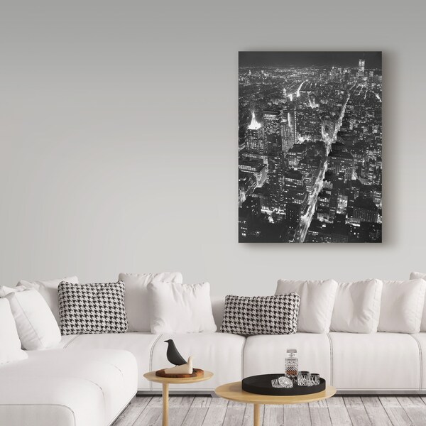 Trademark Fine Art Chris Bliss 'New York City Scape 1' Canvas Art, 24x32 - ALI20606-C2432GG