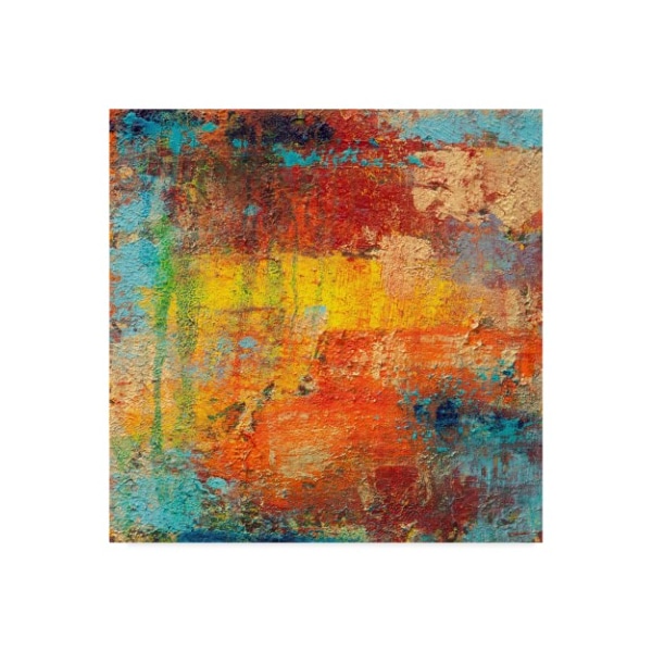 Trademark Fine Art Hilary Winfield 'Bright Saturation' Canvas Art, 14x14 - ALI22875-C1414GG