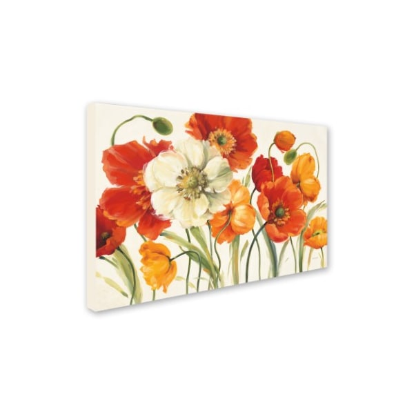 Trademark Fine Art Lisa Audit 'Poppies Melody I' Canvas Art, 22x32 - WAP0229-C2232GG