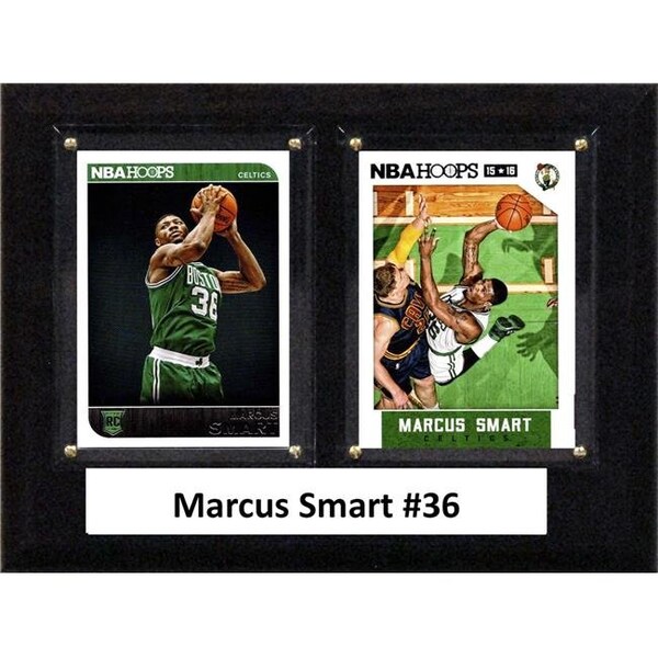 Williams & Son Saw & Supply C&I Collectables 68SMART NBA 6 x 8 in. Marcus Smart Boston Celtics Two Card Plaque - 68SMART
