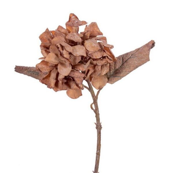 Vickerman 13 in. Plum Dried Hydrangea Spray, 6 Piece, 48PK - FM224016