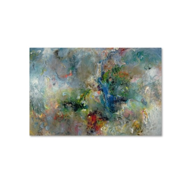 Trademark Fine Art Jane Deakin 'Valley of the Waterfalls' Canvas Art, 30x47 - BL01479-C3047GG