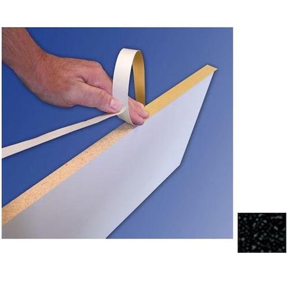 Fastcap Fastcap Fcfesp 1516 50Bl .94 In. X 50Ft. Fast Edge Pvc Finished - Black - FCFESP 1516 50BL
