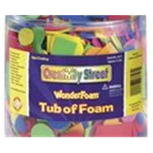 Art Supplies Wonderfoam 0.5 Pound Tub Of Foam Pieces - 4311F