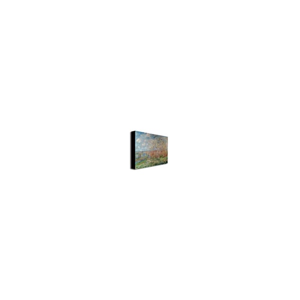 Trademark Fine Art Claude Monet 'Spring 1880' Canvas Art, 35x47 - BL0715-C3547GG