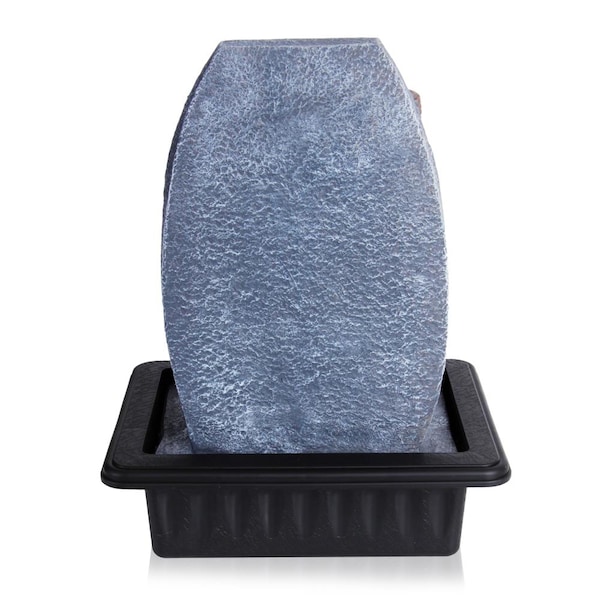 Serenelife Water Fountain - Relaxing Tabletop Water Feature Decoration - SLTWF87LED