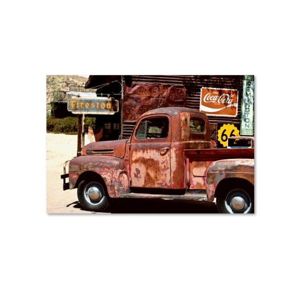 Trademark Fine Art Philippe Hugonnard 'US Truck' Canvas Art, 22x32 - PH0268-C2232GG