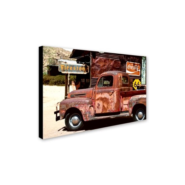 Trademark Fine Art Philippe Hugonnard 'US Truck' Canvas Art, 22x32 - PH0268-C2232GG