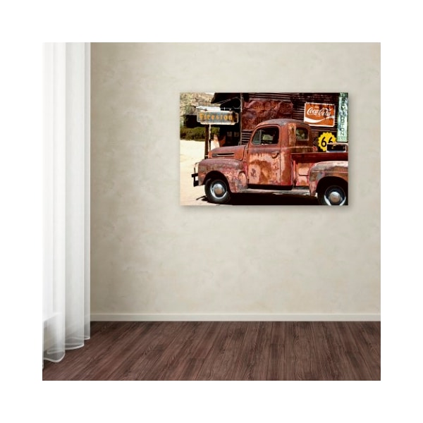 Trademark Fine Art Philippe Hugonnard 'US Truck' Canvas Art, 22x32 - PH0268-C2232GG