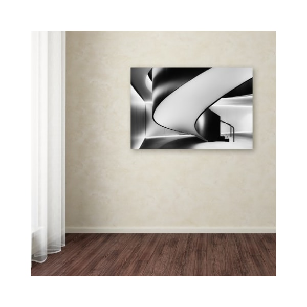 Trademark Fine Art Darren Kelland 'Staircase' Canvas Art, 16x24 - 1X03175-C1624GG