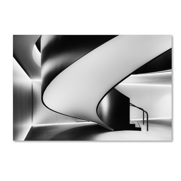 Trademark Fine Art Darren Kelland 'Staircase' Canvas Art, 16x24 - 1X03175-C1624GG