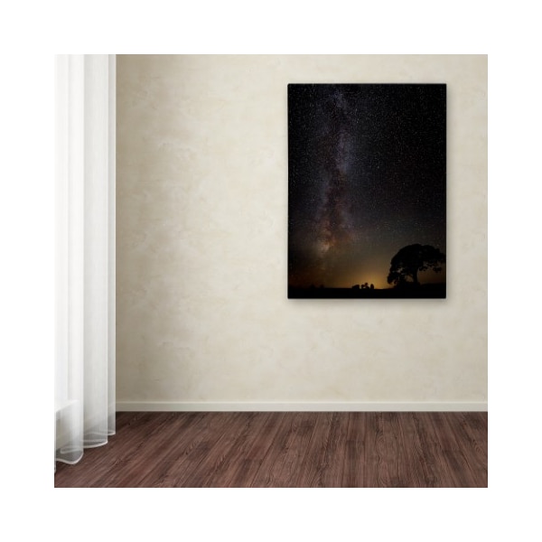 Trademark Fine Art Kaspars Kurcens 'Milkyway' Canvas Art, 35x47 - 1X04011-C3547GG